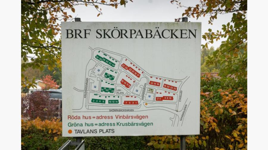Områdestavla